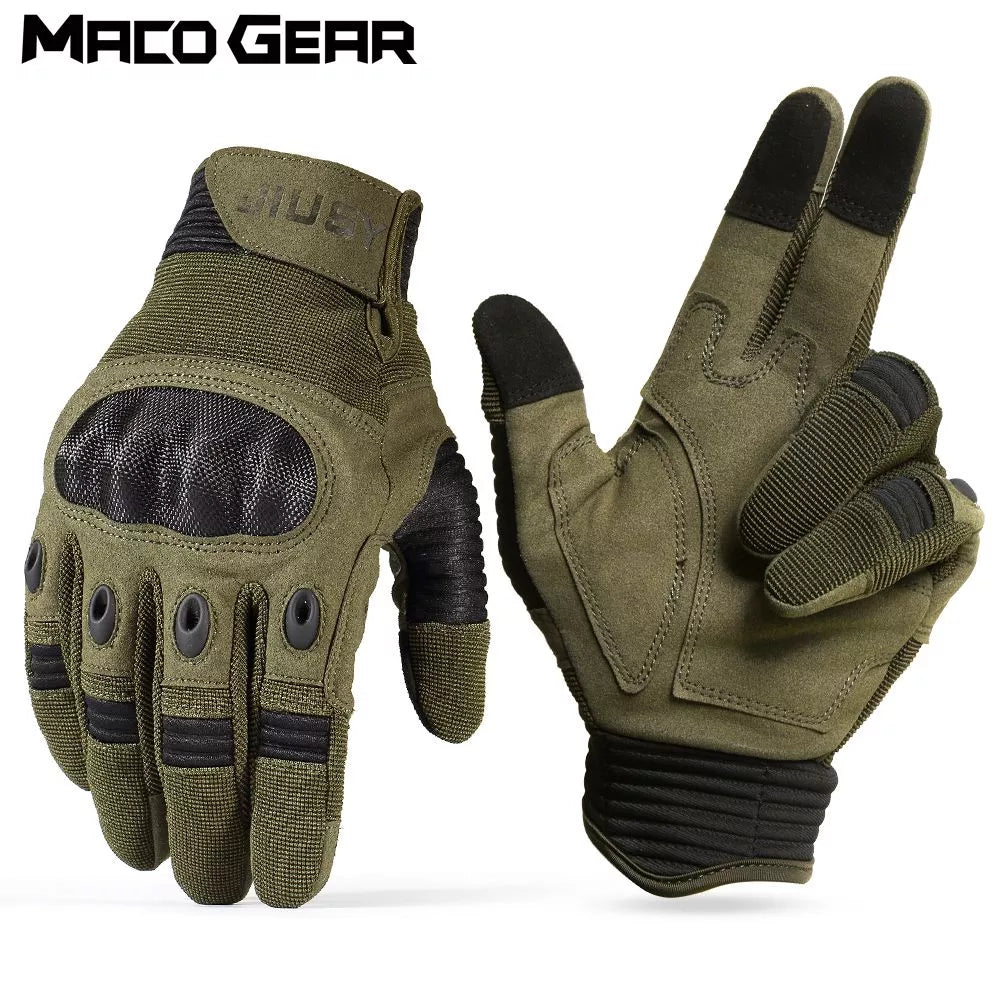 Men Full Finger Tactical Touch Screen Gloves Army Military Riding Cycling Bike Skiing Training Climbing Airsoft Hunting Mittens