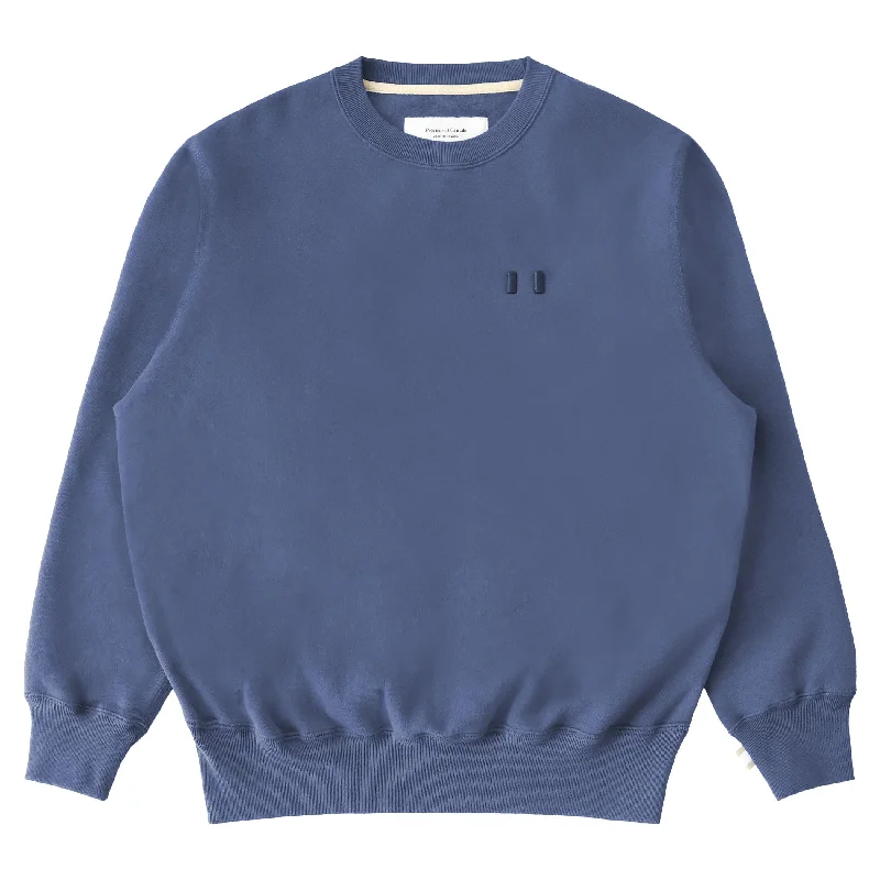 Flag Fleece Sweatshirt French Blue - Unisex