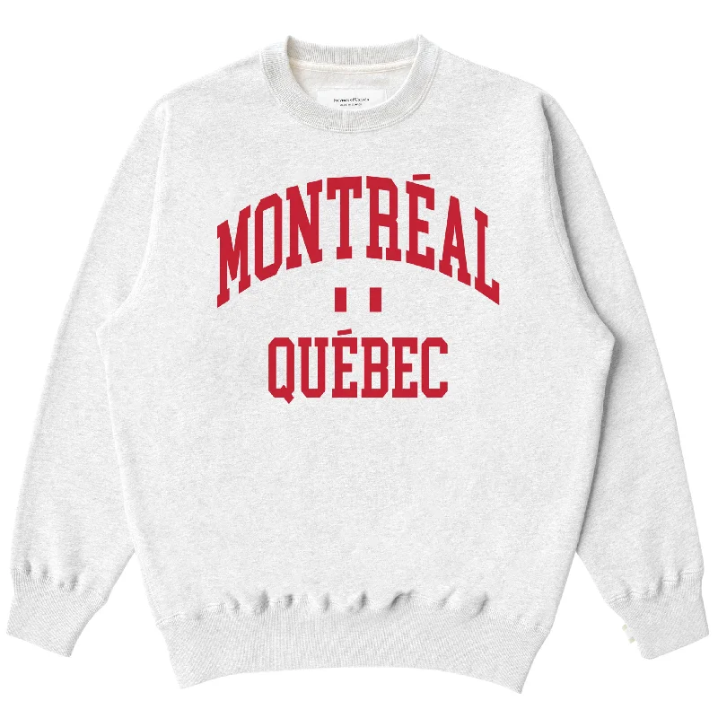 Montreal Fleece Sweatshirt Cloud - Unisex