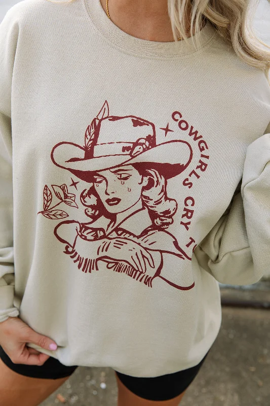 Cowgirls Cry, Too Sweatshirt