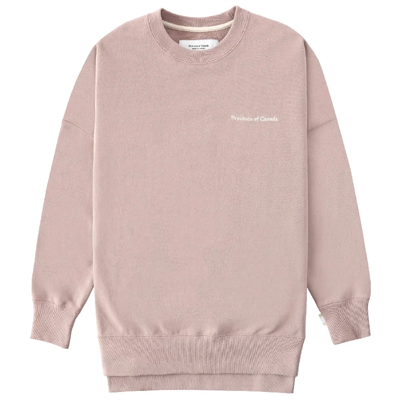 French Terry Long Sweatshirt Dark Dusk