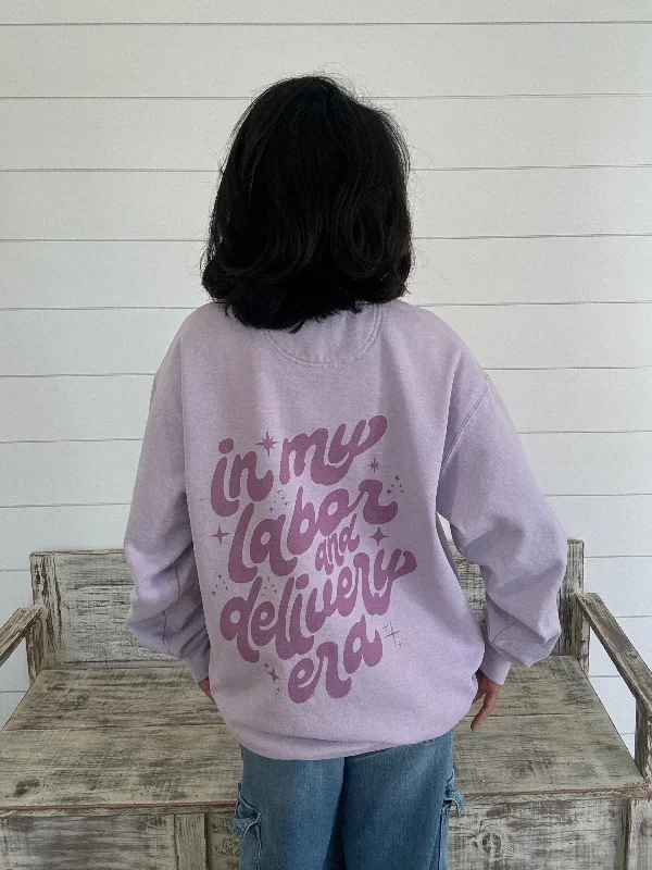 Anna the Nurse: In My Labor And Delivery Era Sweatshirt