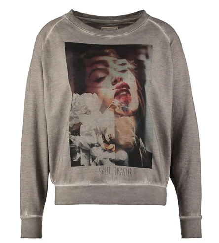 Eleven Paris SUNDISA - Sweatshirt - deep dye wind