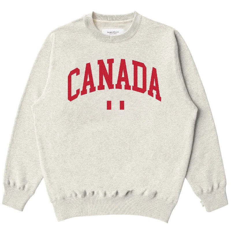 Canada Fleece Sweatshirt Eggshell - Unisex