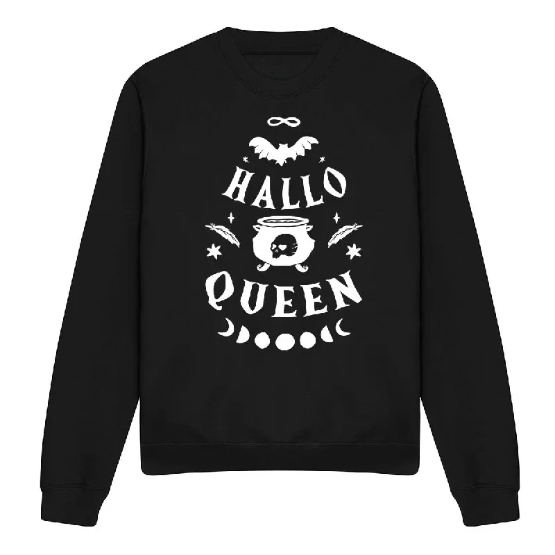 Halloqueen Halloween Feminist Sweatshirt